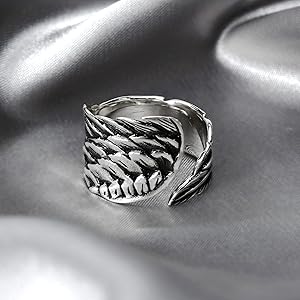SILVER925 SPIRAL WING RING/シルバー/リング Spiral Ring 【Silver925】 – FLÜGEL
